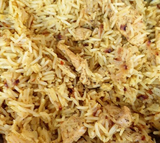 Arroz Biryani- Nueva Delhi
